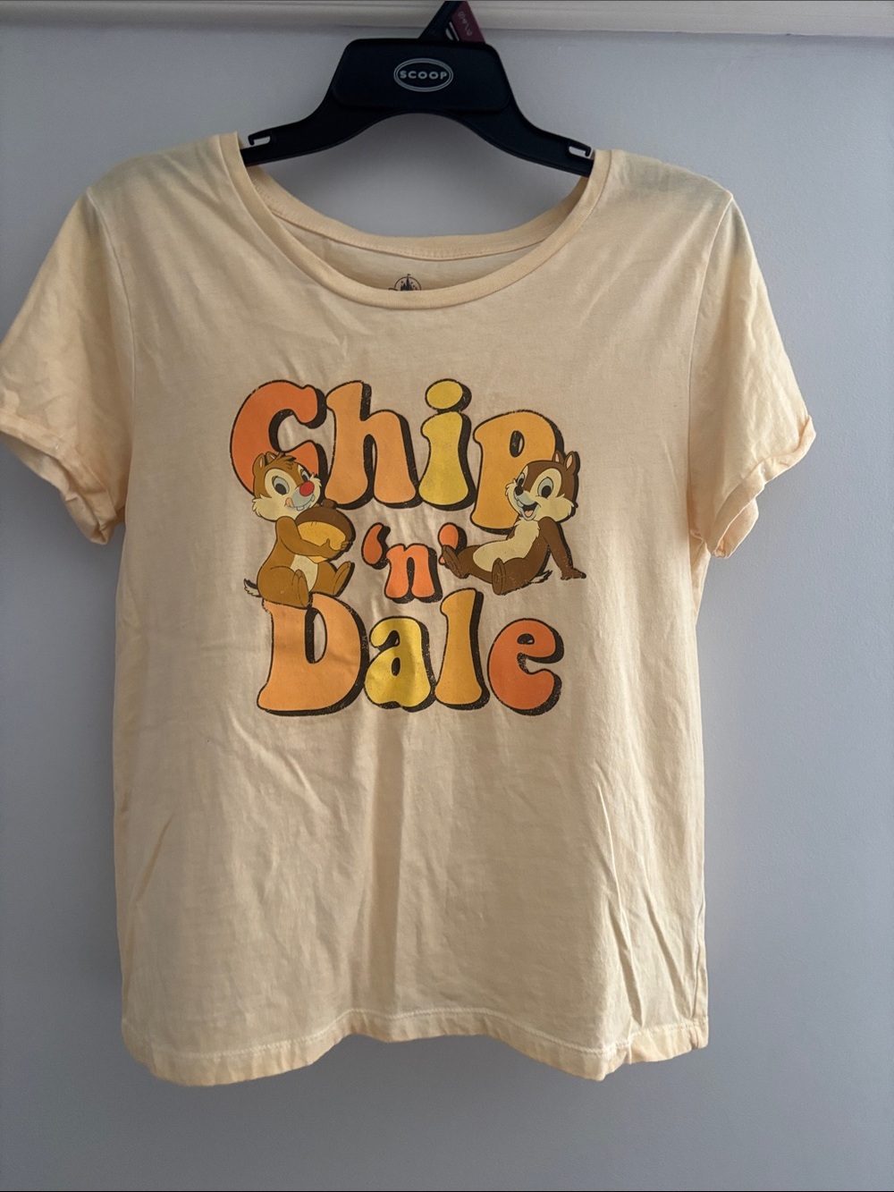 Disney light yellow Chippendale shirt